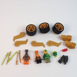 Lego 71763 Ninjago Parts and Pieces with Minifigures NOT A COMPLETE SET